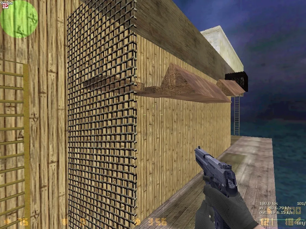 Скриншот  deathrun_virtualstrike для CS 1.6: тактики, точки, .nav и оптимизация карты