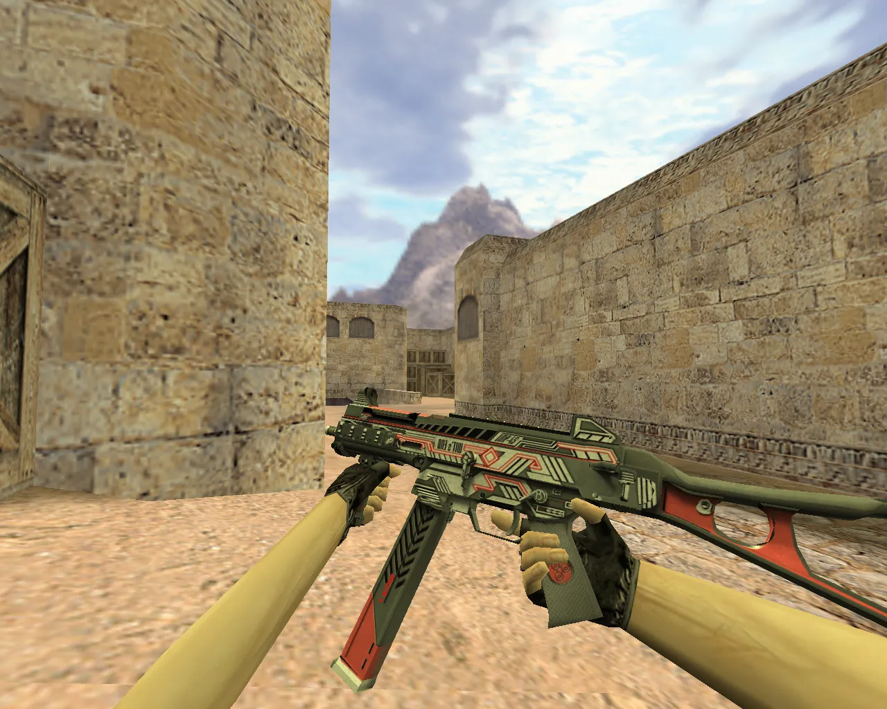 Скриншот Модель UMP-45 Кибернетик для CS 1.6 - Новый уровень геймплея