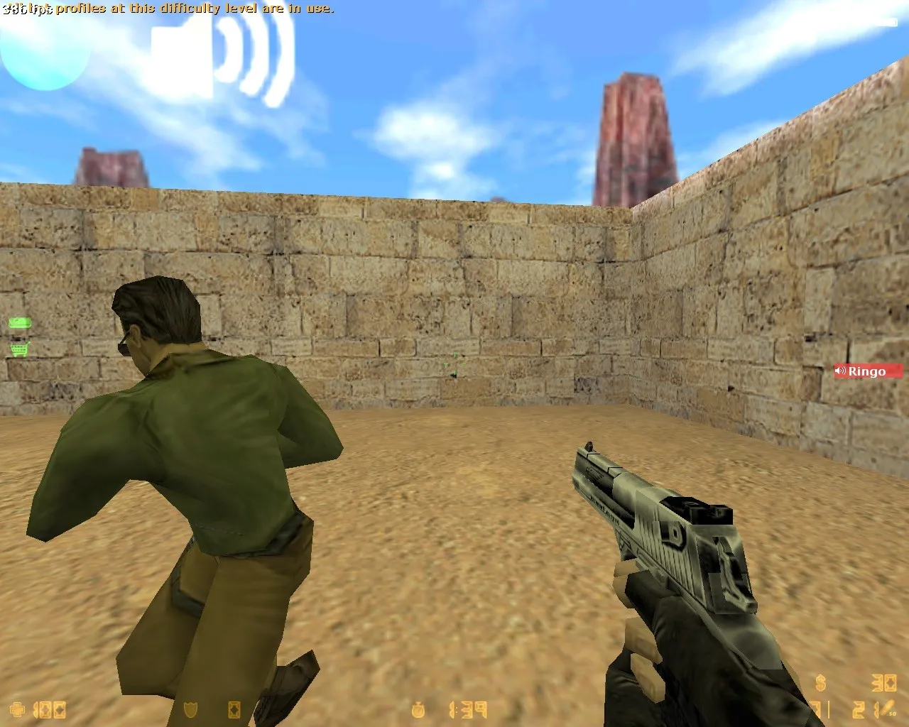 Скриншот  Карта de_dustywares для CS 1.6: точки, маршруты, .nav для ботов и оптимизация wpoly/epoly