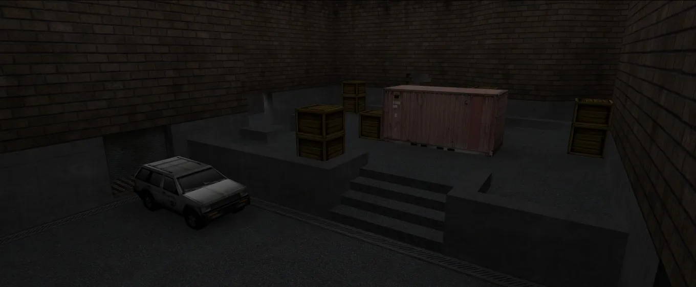 Скриншот  de_civic для CS 1.6: карта, точки, .nav для ботов, оптимизация wpoly/epoly и баланс сторон