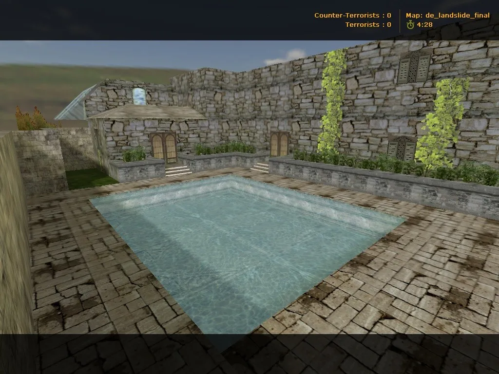 Скриншот  Карта de_landslide_final для CS 1.6: детальный анализ и особенности