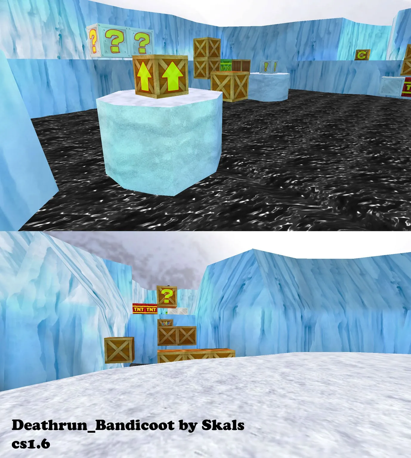 Скриншот Карта «deathrun_bandicoot1» для CS 1.6