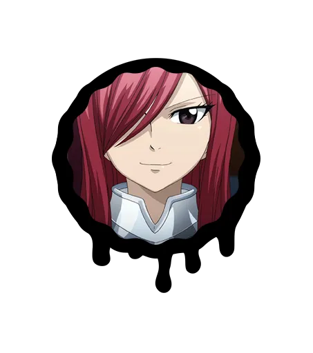 Скриншот Граффити «Эрза Скарлет» для CS 1.6 - Качественная Анимация и Стиль