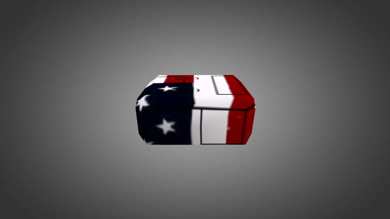 Скриншот Модель «Рюкзак “Гордость Америки”» для CS 1.6: v_ и p_ модели, звуки, анимация осмотра