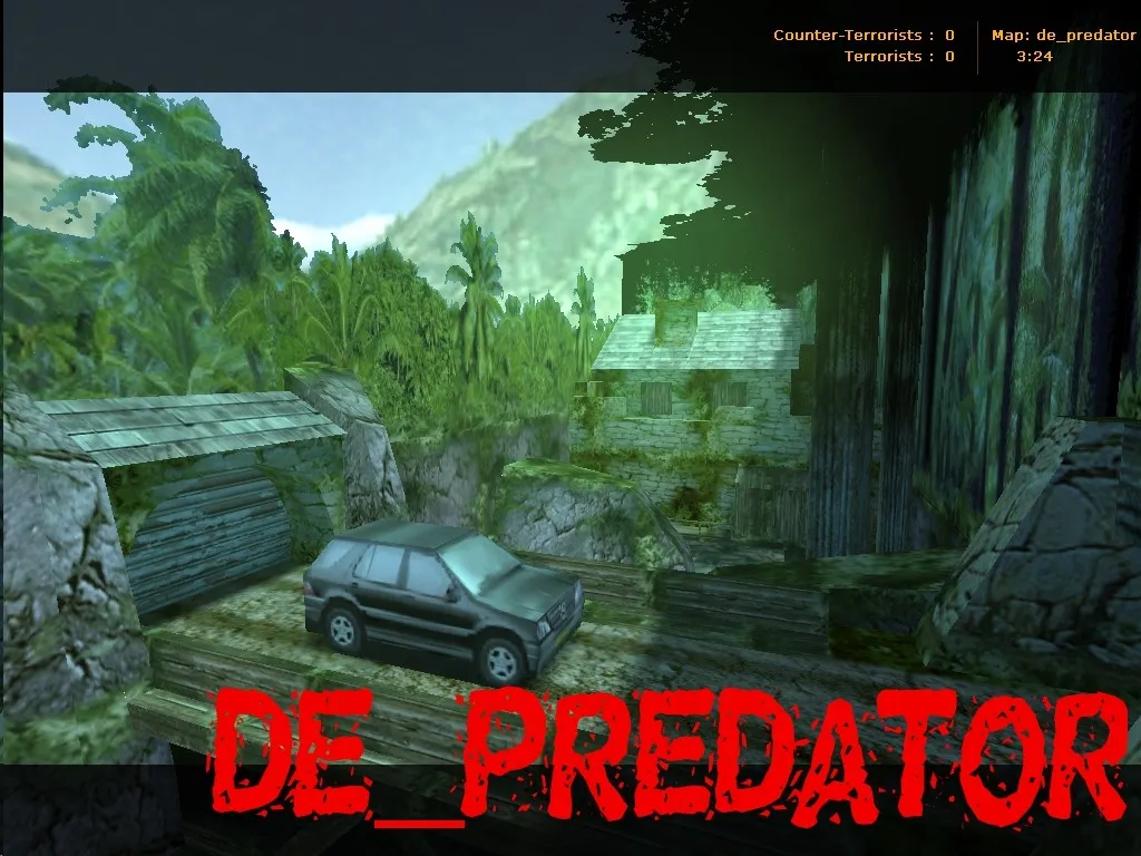 Скриншот  Карта de_predator для Counter-Strike 1.6: тактика и особенности