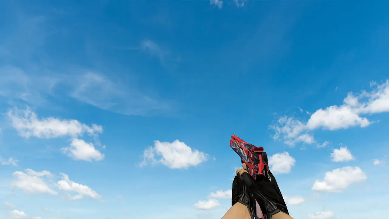 Скриншот Модель «Deagle Буйство красок» для CS 1.6 - Оружие с уникальным дизайном