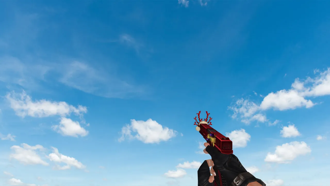 Скриншот Christmas Glock для CS 1.6 - Уникальная модель оружия