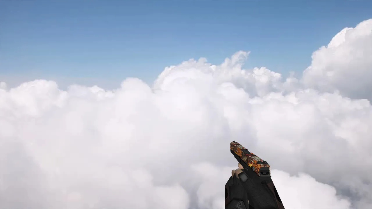 Скриншот Модель Glock «ЛАПКИ» для CS 1.6 – Качественные текстуры и анимация