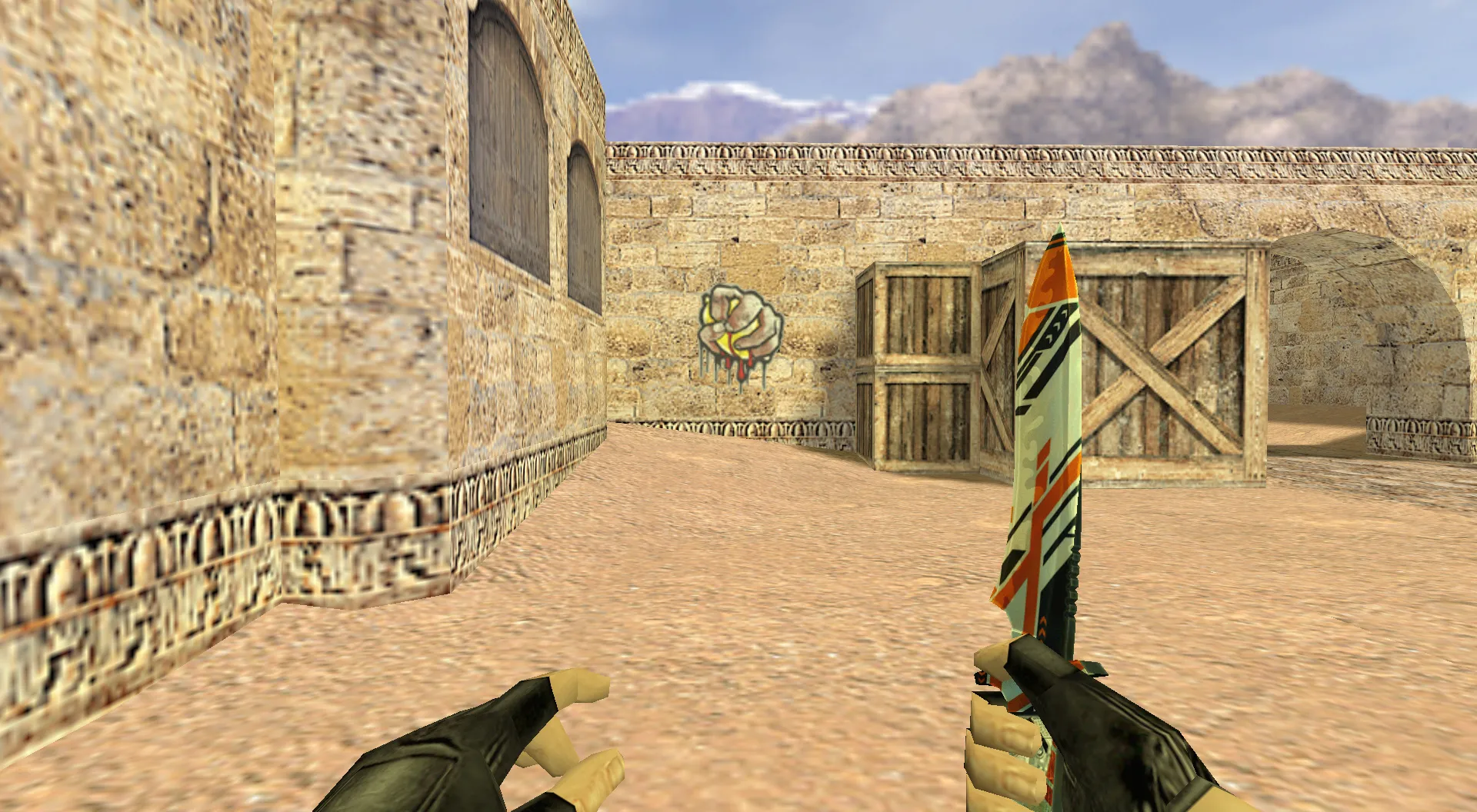 Скриншот Граффити «Плёвое дело» для CS 1.6 - Скачай и укрась свою карту!