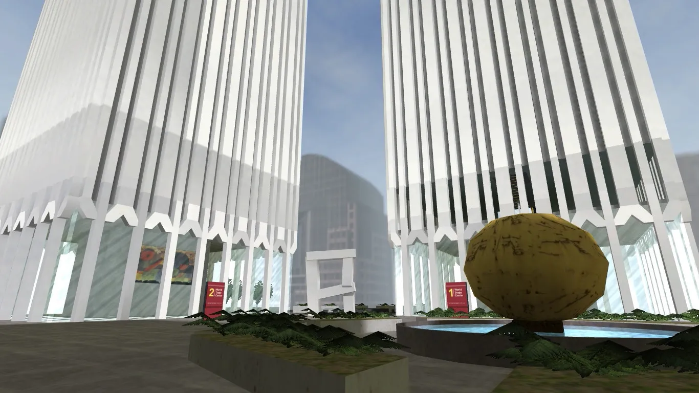 Скриншот  aim_wtc карта для CS 1.6: баланс сторон, точки под прицел, .nav для ботов, оптимизация wpoly/epoly