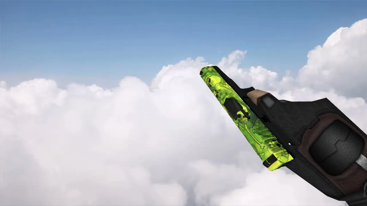 Скриншот Модель «Glock Ядерный сад» для CS 1.6 - качественные текстуры и звук