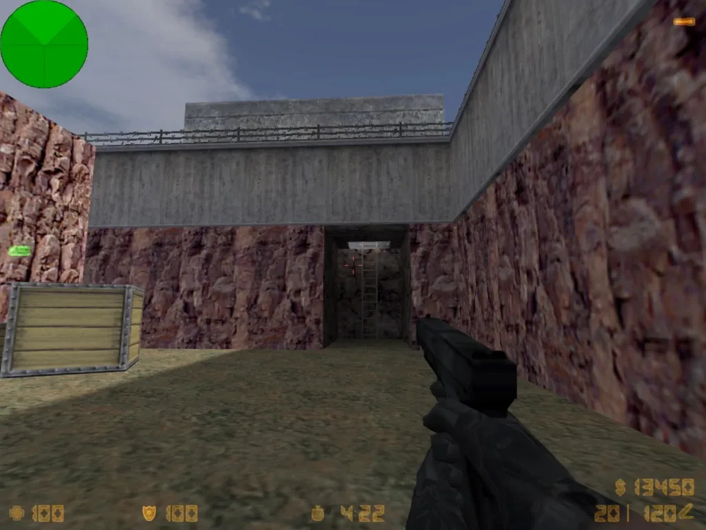 Скриншот  de_amca карта для CS 1.6: баланс сторон, тактика, точки, .nav и оптимизация wpoly/epoly