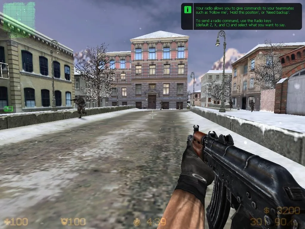 Скриншот  Карта de_slc для CS 1.6: Тактические возможности и особенности