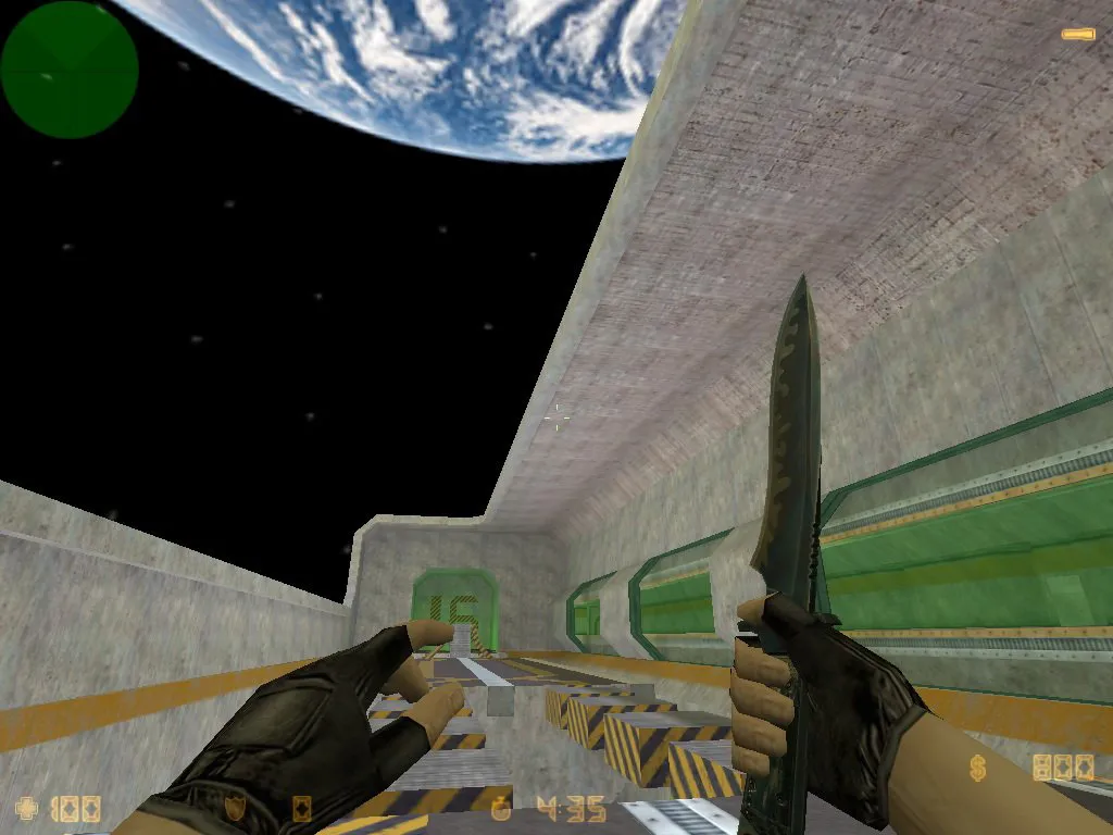 Скриншот  deathrun_lab16_b — карта deathrun для CS 1.6: точки, боты .nav, оптимизация wpoly/epoly