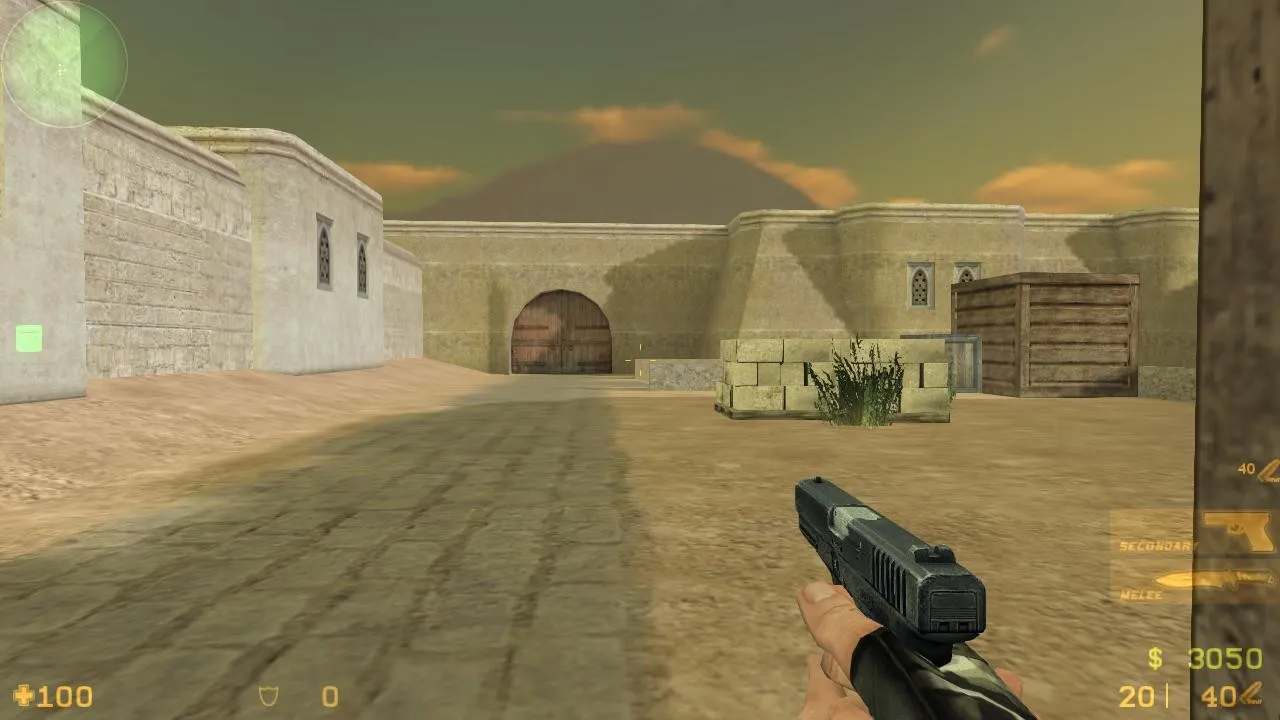 Скриншот  de_dust2_2015 карта для CS 1.6: точки, маршруты, баланс сторон и .nav для ботов