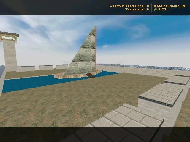 Скриншот  Карта de_snipe_it6 для CS 1.6 - Тактический бой на высоте