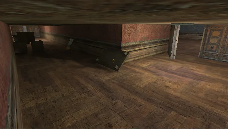 Скриншот  Карта de_storm_mansion для CS 1.6 - Тактические преимущества и особенности