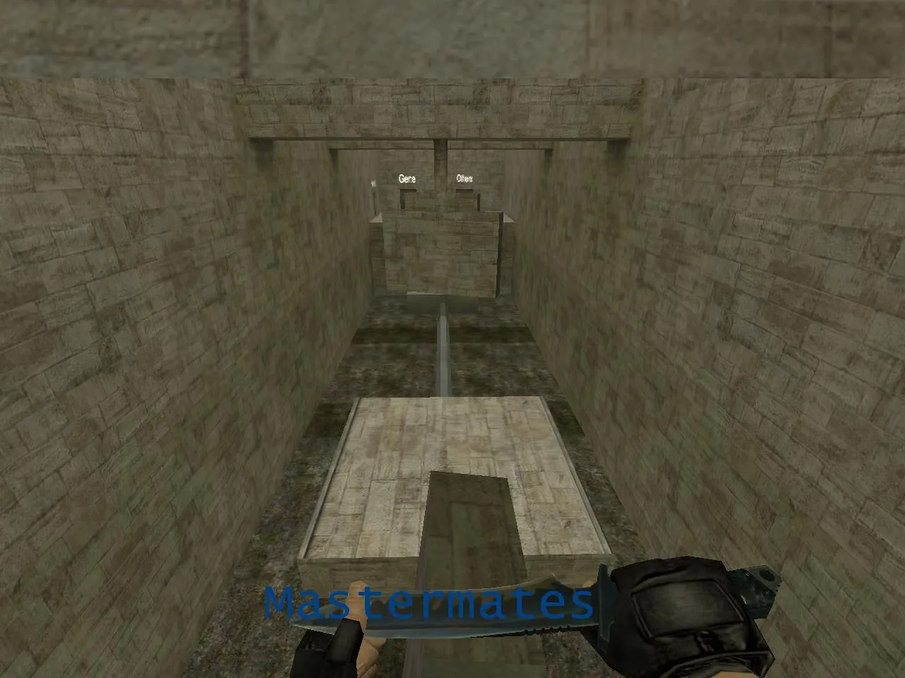 Скриншот  Карта deathrun_watf_beta для CS 1.6: ловушки, раунды, .nav для ботов, баланс сторон и оптимизация wpoly/epoly