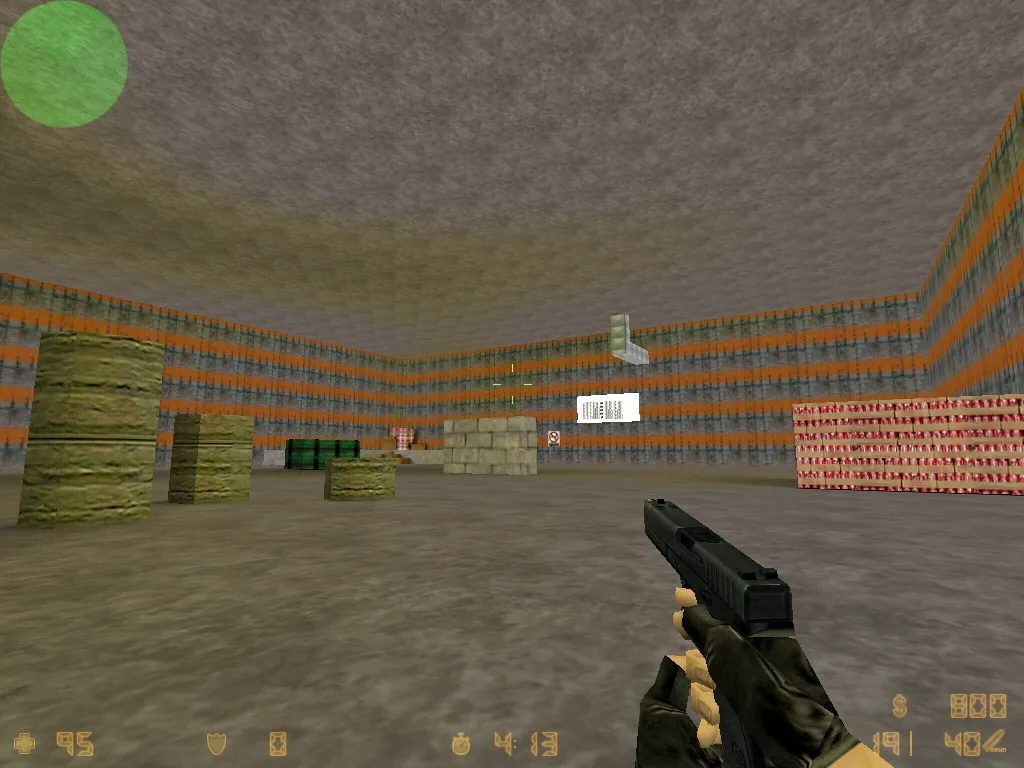 Скриншот Карта bg_slider для CS 1.6: установка, .nav для ботов, баланс сторон, настройки и оптимизация