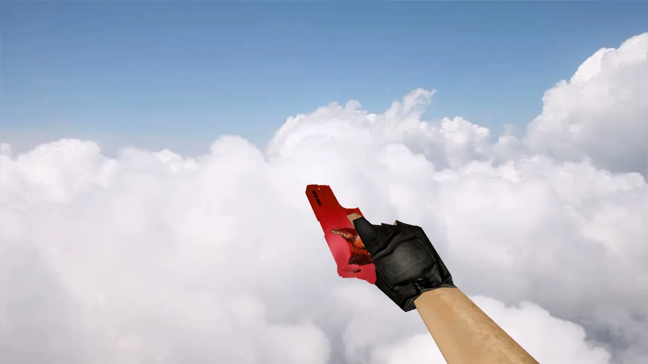 Скриншот Модель P250 «Великий волк» для CS 1.6 — оцените новую анимацию и текстуры