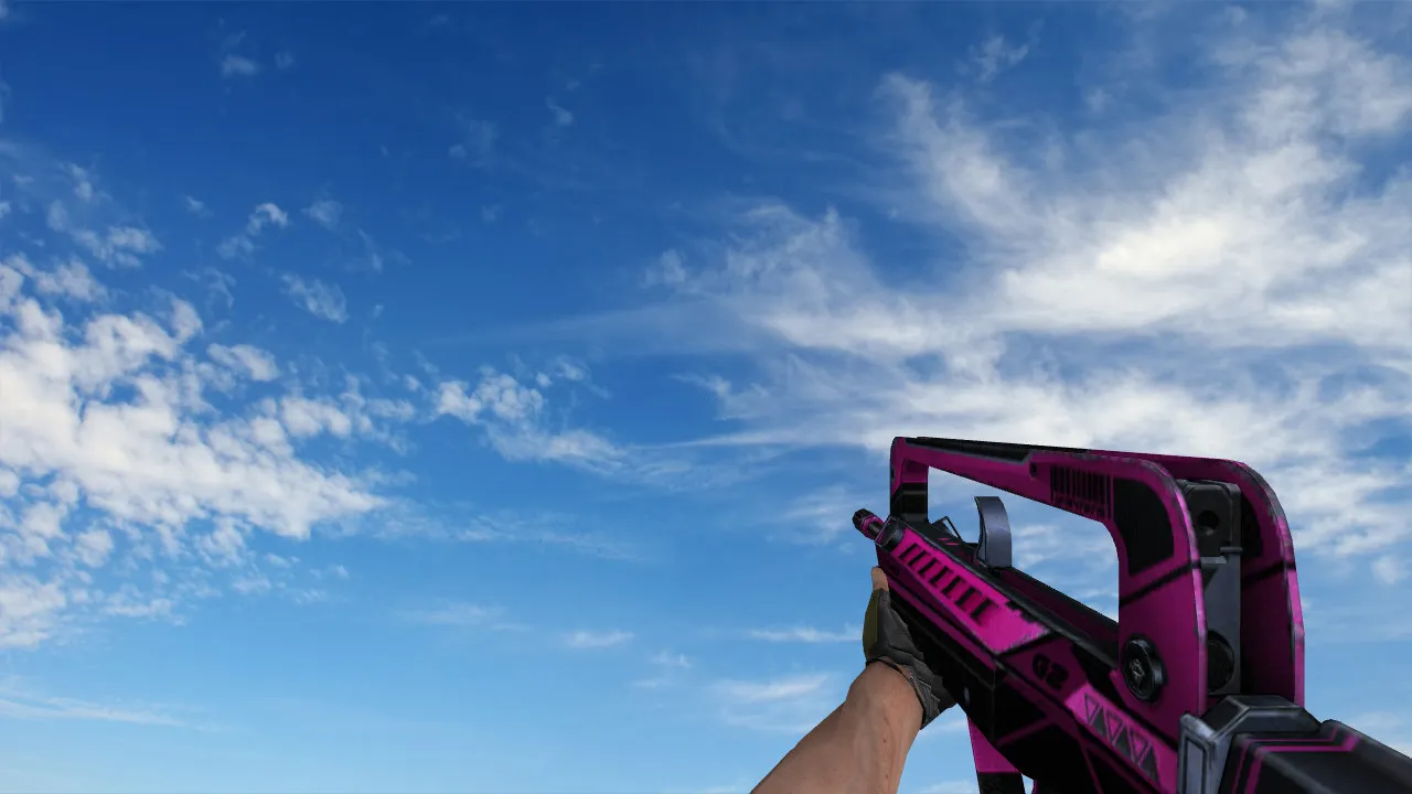 Скриншот Пак моделей оружия Neon Pink Set для CS 1.6: v_/p_/w_ модели, звуки, анимация осмотра и качество текстур