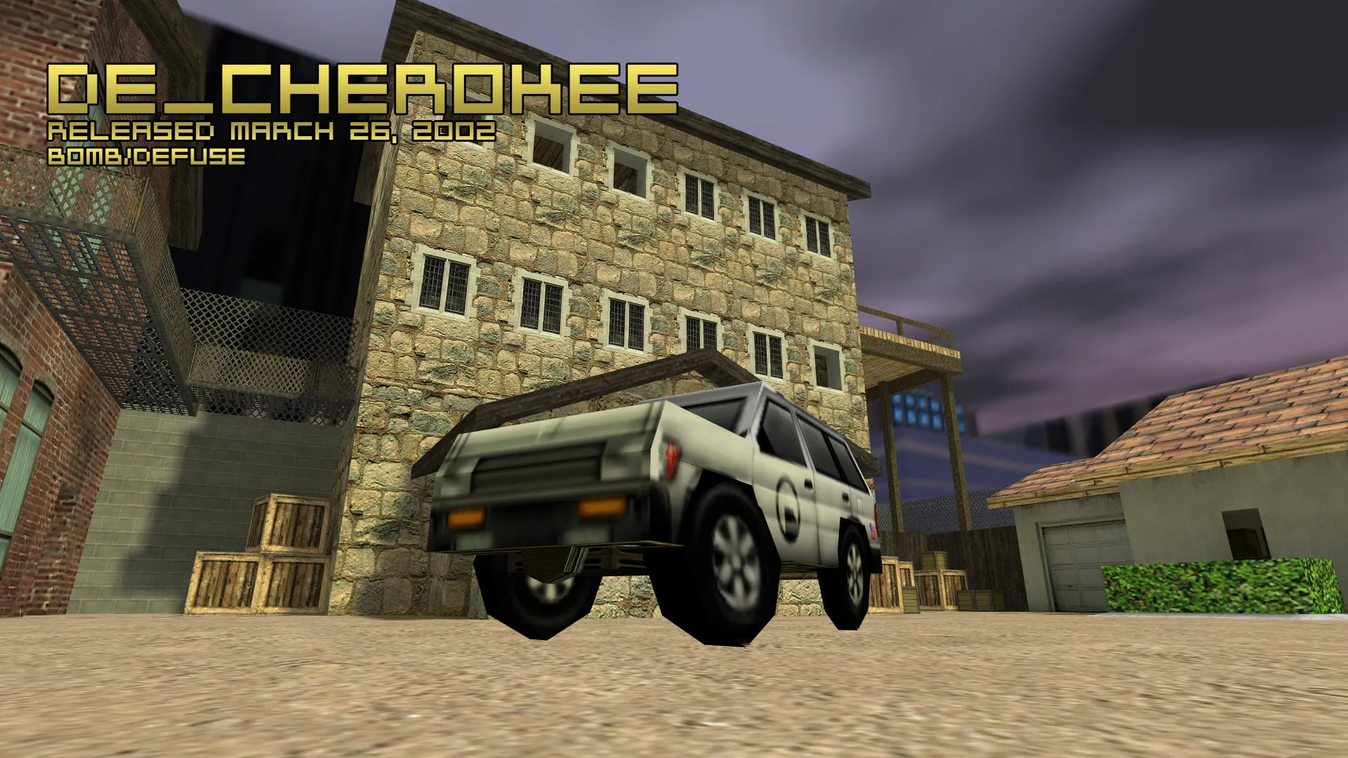 Скриншот  Карта de_cherokee для CS 1.6: баланс сторон, точки, .nav, оптимизация wpoly/epoly