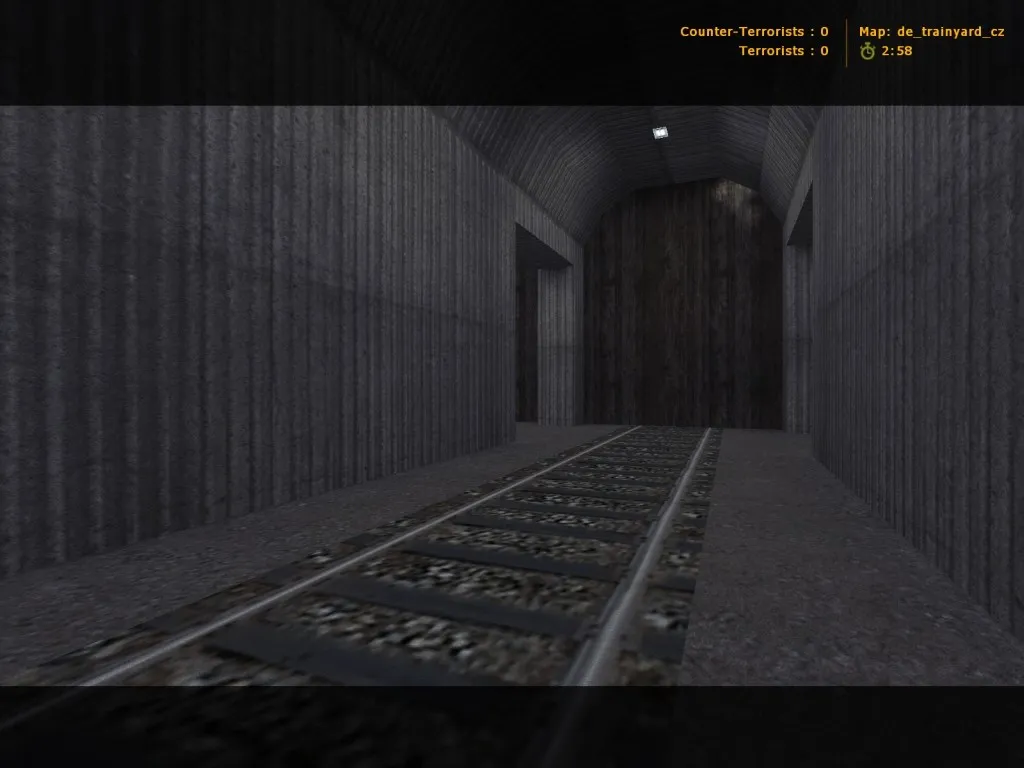 Скриншот  Карта «de_trainyard_cz» для CS 1.6: тактика и оптимизация