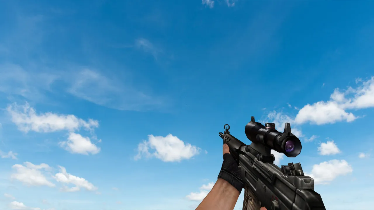 Скриншот  Пак моделей оружия «CSCZ Textures on 1.6 Weapon» для CS 1.6: v_, p_, w_ модели, звуки и анимация осмотра