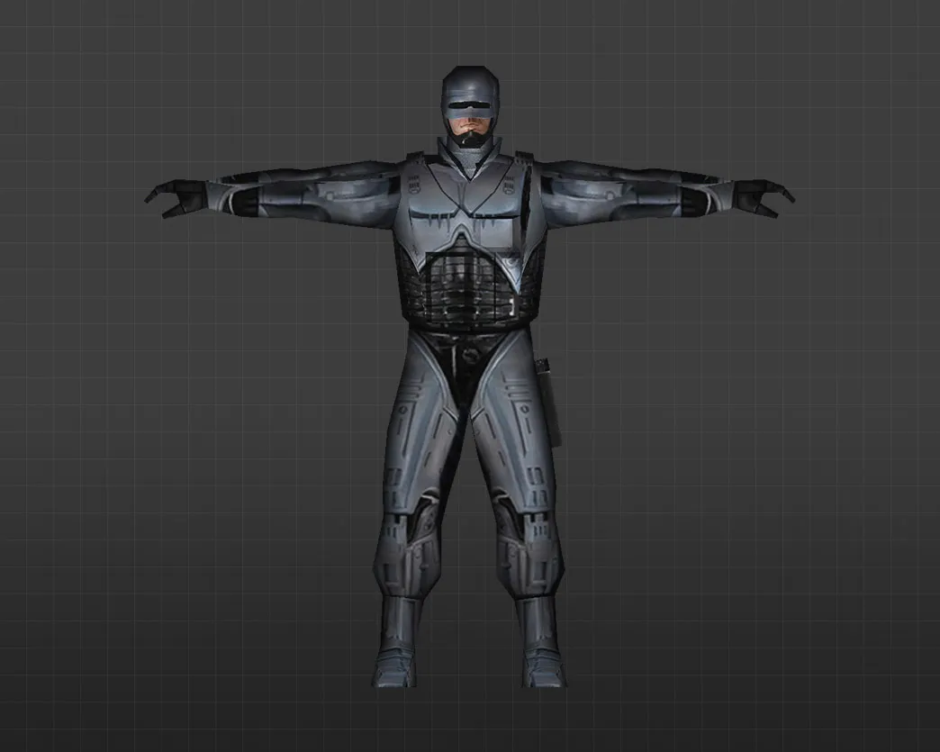 Скриншот Модель «Робокоп» для CS 1.6: Описание и Скачивание