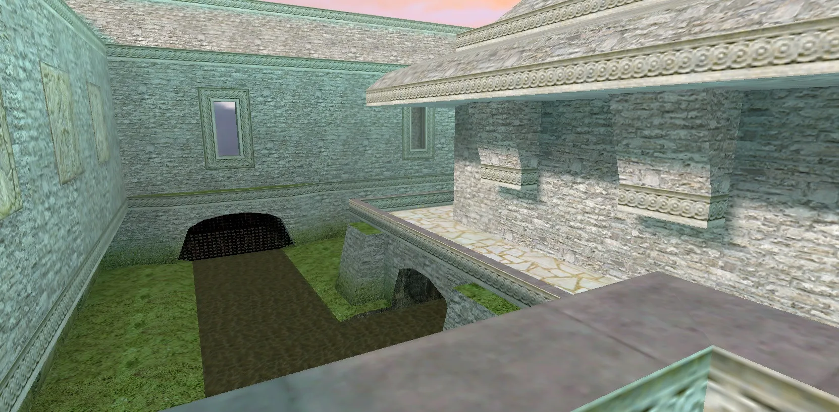 Скриншот de_asstech для CS 1.6: .nav для ботов, баланс сторон и оптимизация wpoly/epoly