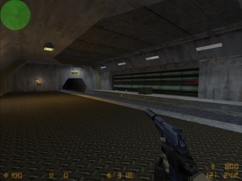 Скриншот Карта «de_lambda_bunker» для CS 1.6