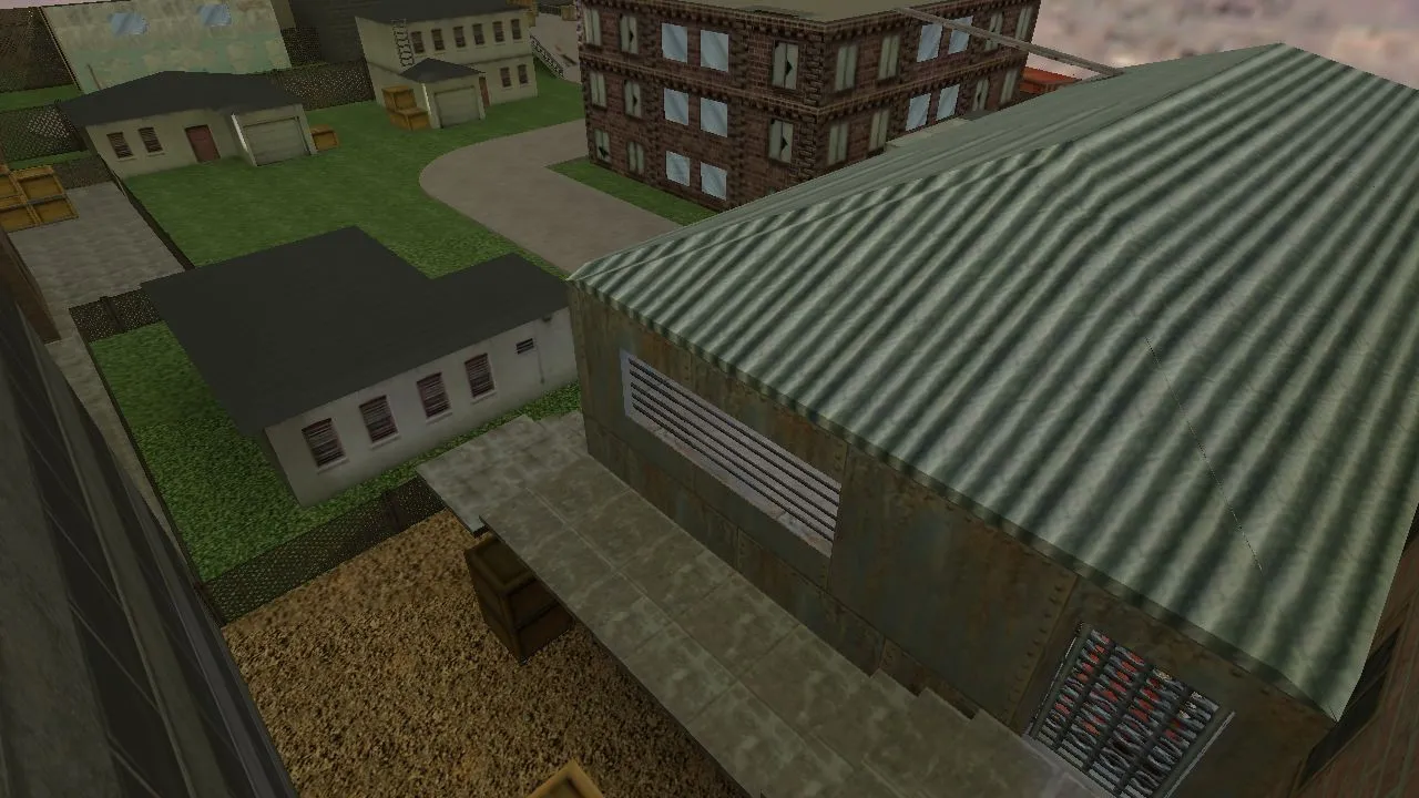 Скриншот  de_dirt карта для CS 1.6: баланс сторон, точки, .nav для ботов и оптимизация wpoly/epoly