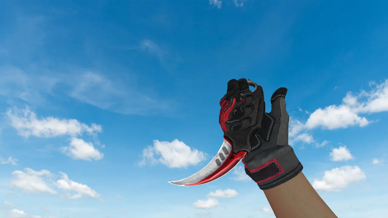 Скриншот Модель ножа v_ и p_ «Керамбит Автотроника» для CS 1.6: звуки, анимация осмотра, качество текстур