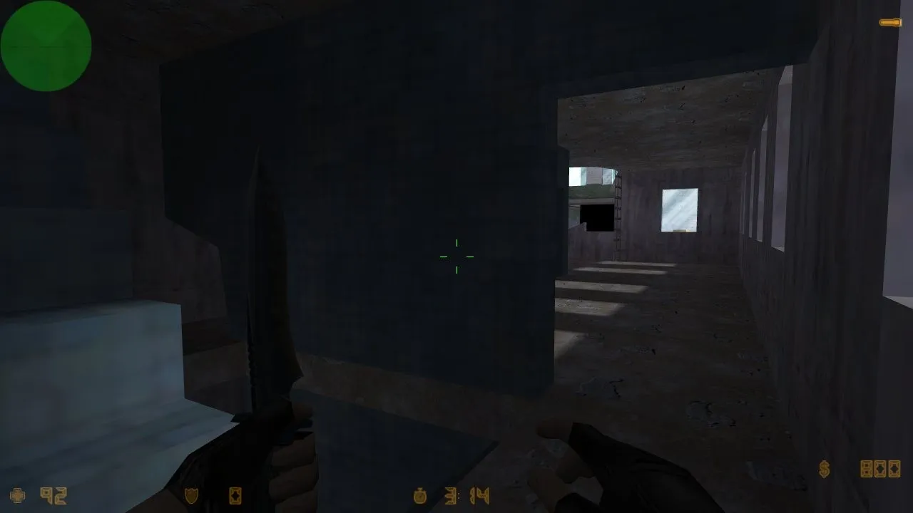 Скриншот  de_desolated карта для CS 1.6: баланс сторон, точки, .nav для ботов и оптимизация wpoly/epoly