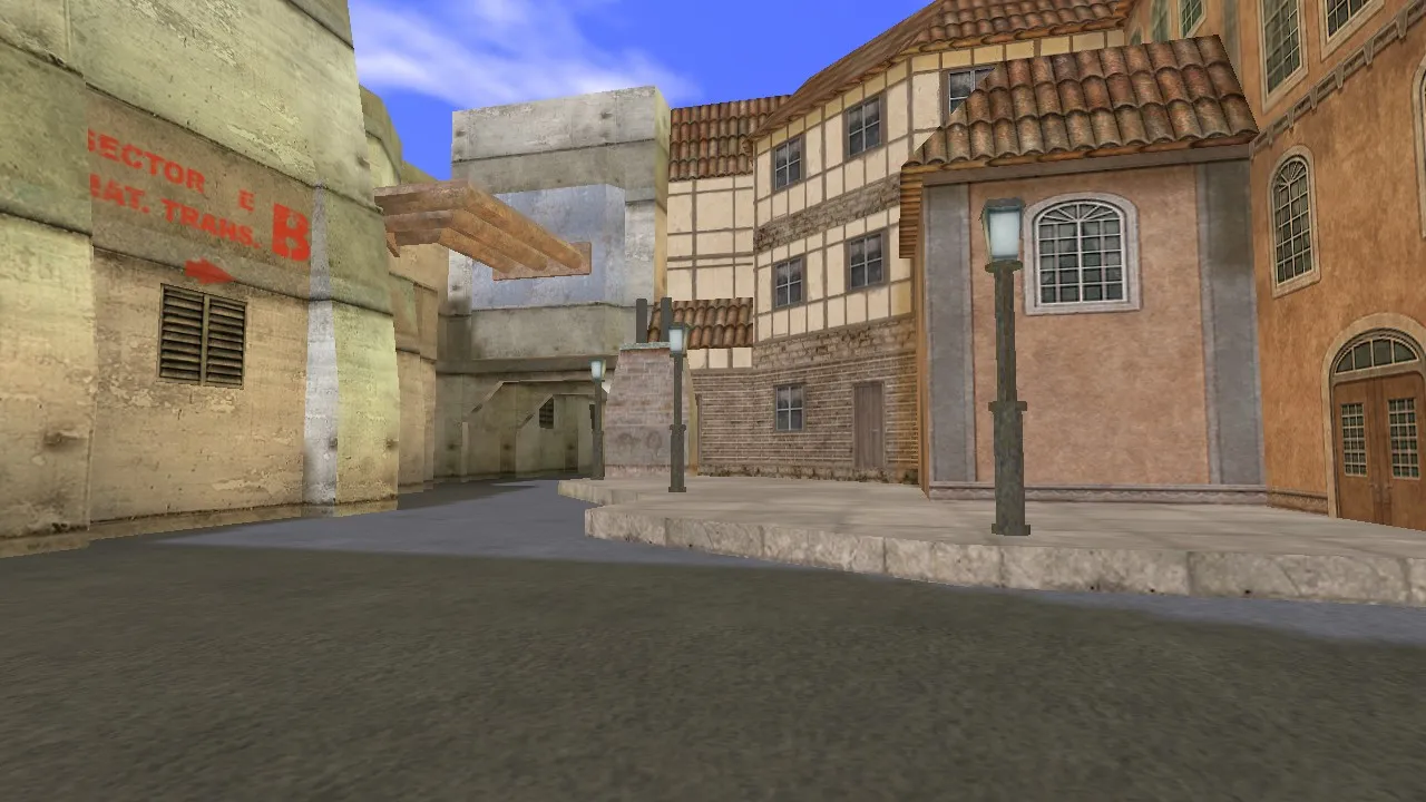 Скриншот Карта de_team74_mill для CS 1.6 - Тактический анализ и детали