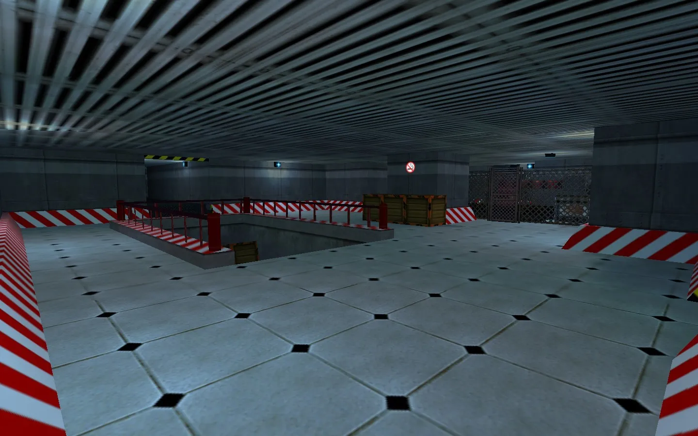 Скриншот  de_code_destroy — DE карта для CS 1.6: точки, тактика, оптимизация и .nav для ботов