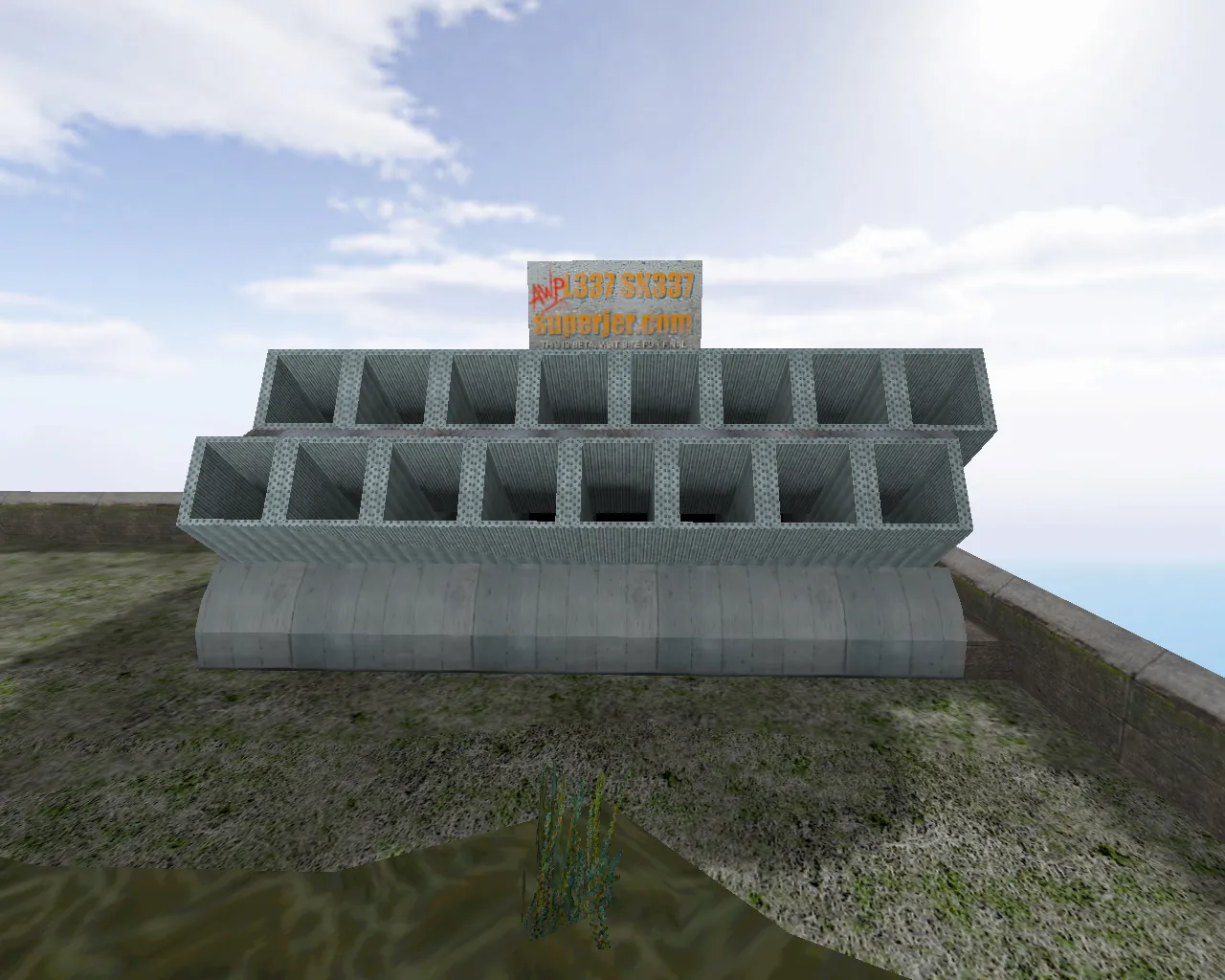 Скриншот  Карта «awp_lol» для CS 1.6: точки под AWP, баланс сторон, .nav и оптимизация wpoly/epoly