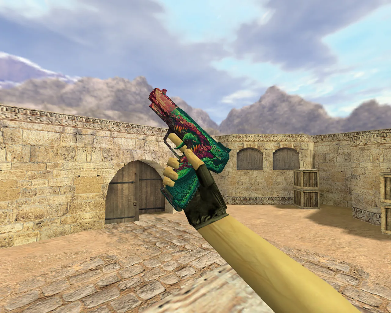 Скриншот Модель «Five-Seven Скоростной зверь» для CS 1.6 - Уникальный скин