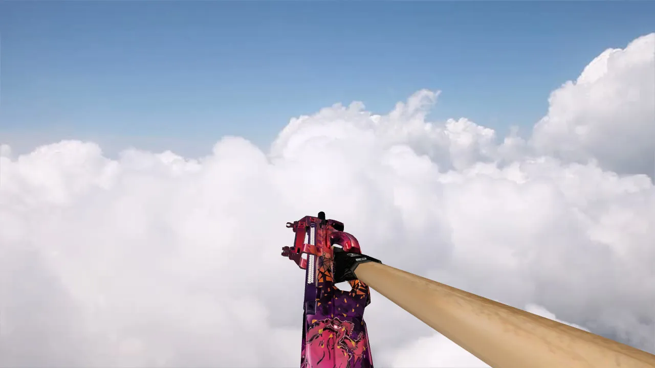 Скриншот Модель P90 Eternal Rebirth Patina для CS 1.6