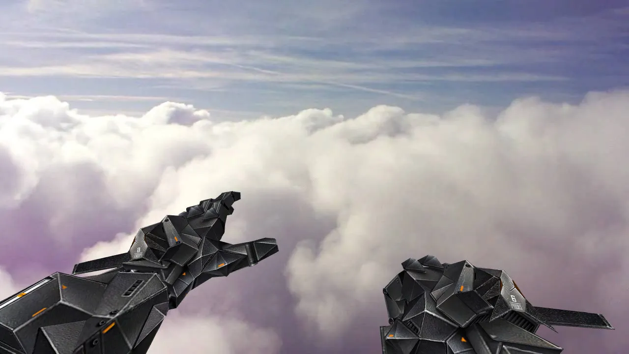 Скриншот Модель ножа «CROW-9» v_ для CS 1.6: p_ и w_ модели, звук, анимация осмотра, качество текстур