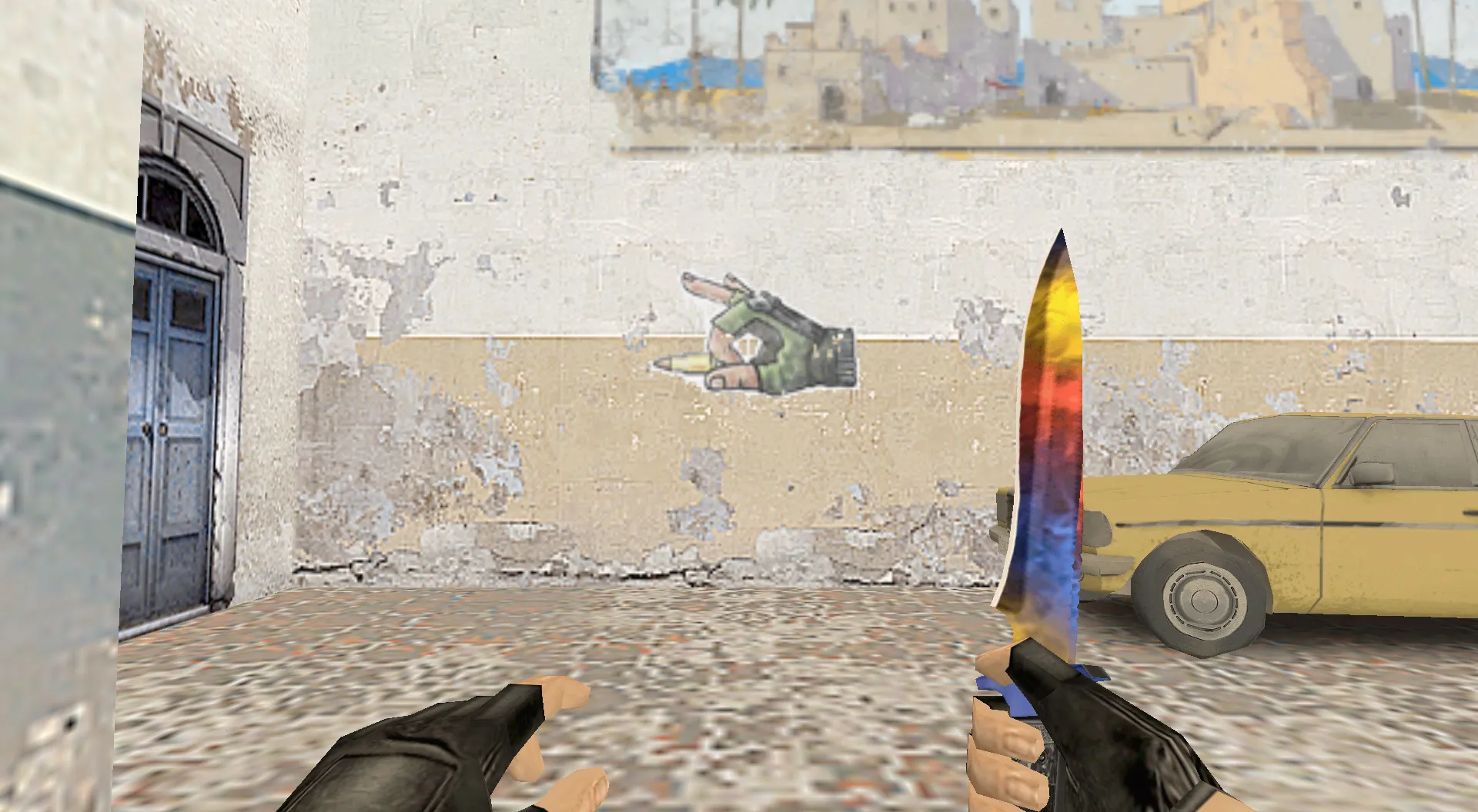 Скриншот Граффити «Щелбан» для CS 1.6 - Уникальный стиль в игре