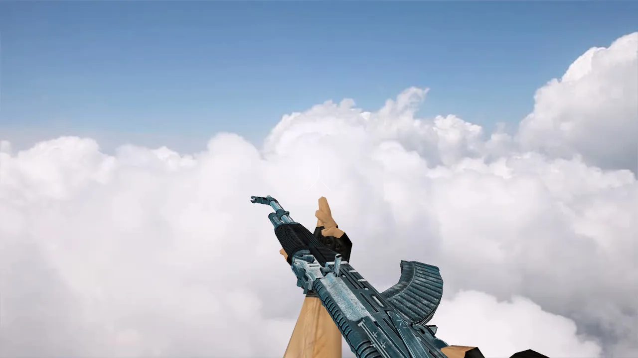 Скриншот Модель AK-47 Starline Container v_ для CS 1.6: p_ w_ файлы, звуки, анимация осмотра, текстуры и настройка