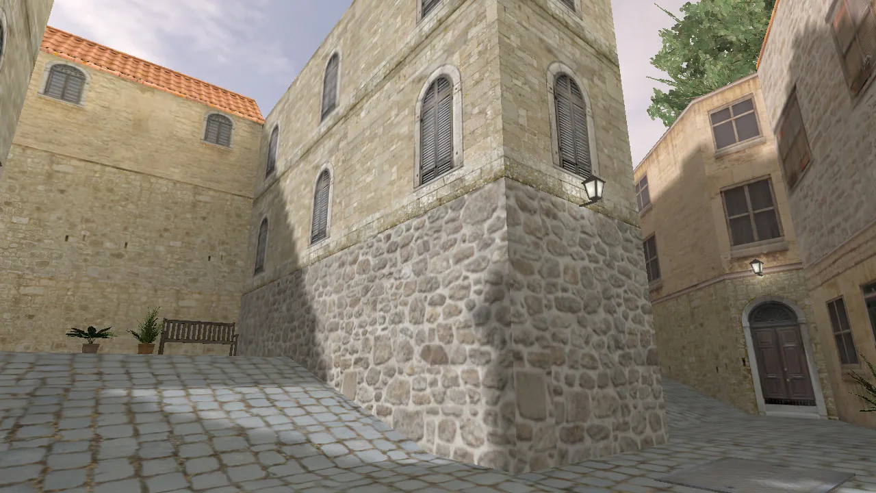 Скриншот  Карта de_toscana_cso для Counter-Strike 1.6: Анализ и Тактика