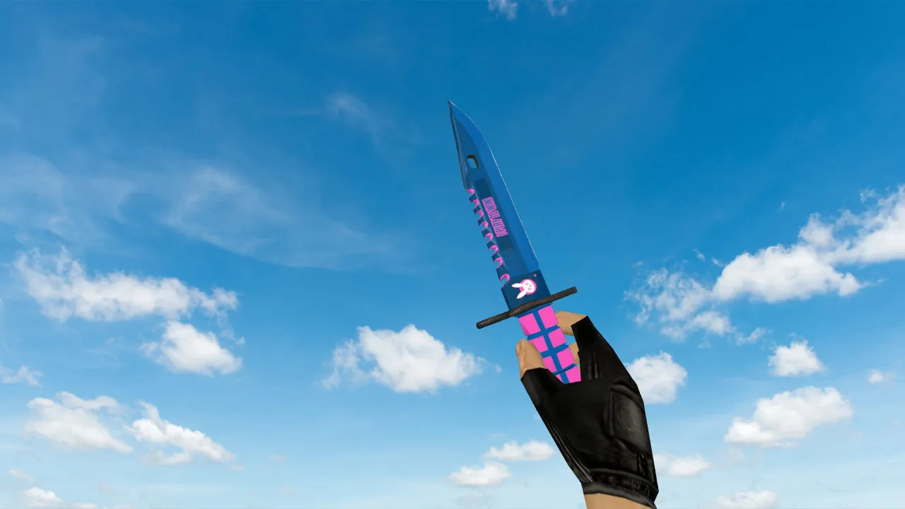 Скриншот Модель ножа «M9 Bayonet Diva» v_ p_ w_ для CS 1.6: звуки, анимация осмотра, текстуры, настройка