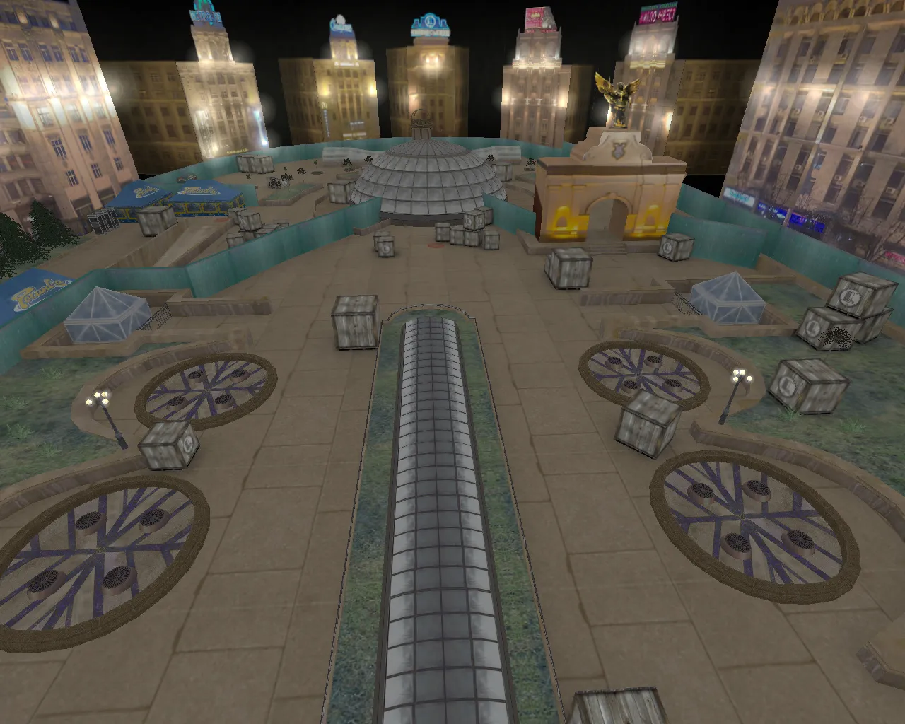 Скриншот Карта «de_maydan» для CS 1.6