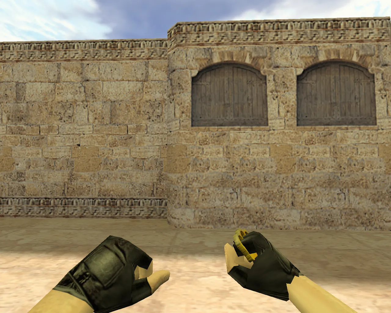 Скриншот Модель «Кастет» для CS 1.6: v_ p_ w_ файлы, звук, анимация осмотра и качество текстур для ножей