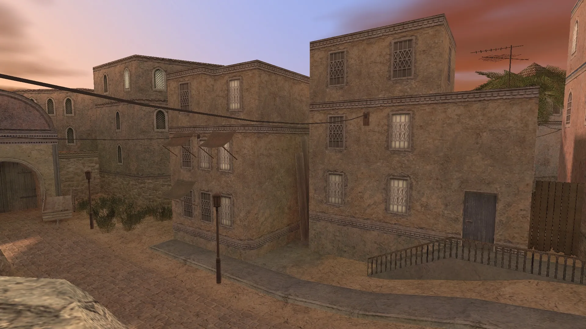 Скриншот  de_halla для CS 1.6: карта, точки, .nav для ботов, оптимизация wpoly/epoly