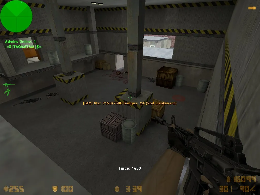 Скриншот Карта de_construct_station для CS 1.6: баланс сторон, точки, .nav для ботов и оптимизация wpoly/epoly