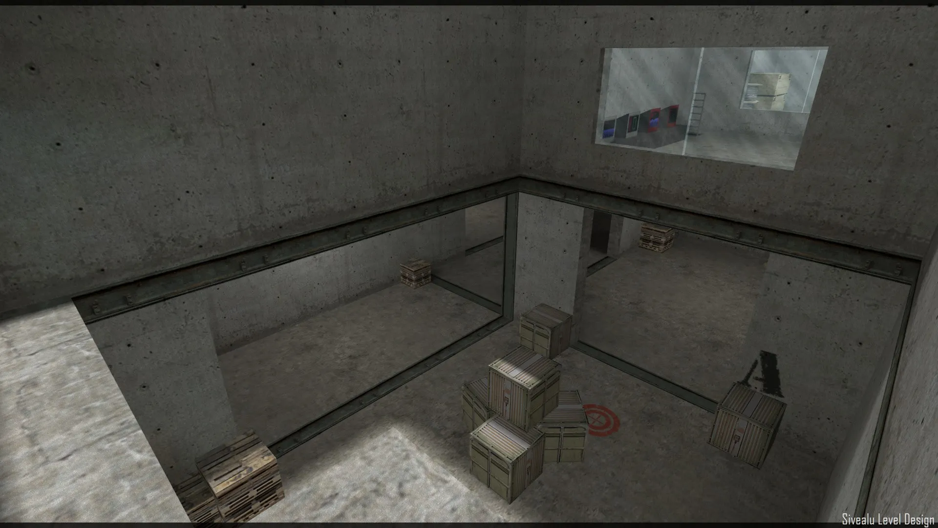 Скриншот  de_fac_gray_pro — DE карта для CS 1.6: баланс сторон, точки, .nav для ботов и оптимизация wpoly/epoly