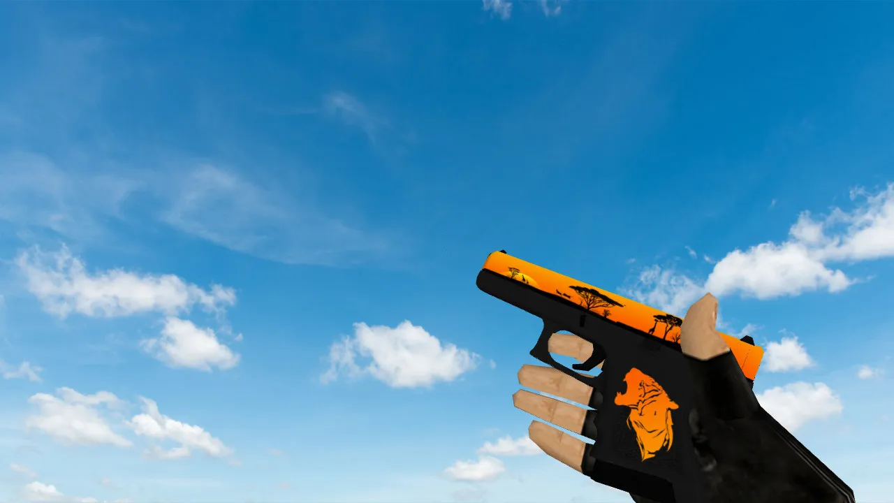 Скриншот Модель «Glock Safari» для CS 1.6 - Идеальный выбор для геймеров